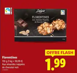 Lidl DELUXE Florentines offre