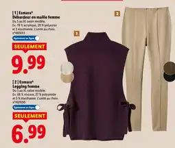 Lidl ESMARA Legging femme offre