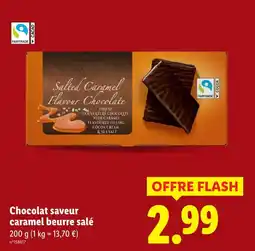 Lidl J.D. GROSS Chocolat saveur caramel beurre salé offre