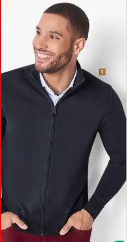 Lidl ESMARA Gilet zippé en maille homme offre