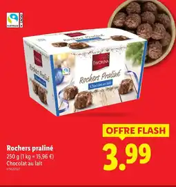 Lidl Favorina Rochers praliné offre