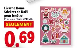 Lidl LIVARNO HOME Stickers de Noël pour fenêtre offre