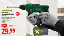 Lidl PARKSIDE Marteau perforateur sans fil offre