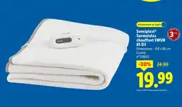 Lidl SENSIPLAST Surmatelas chauffant SWUB 85 D3 offre