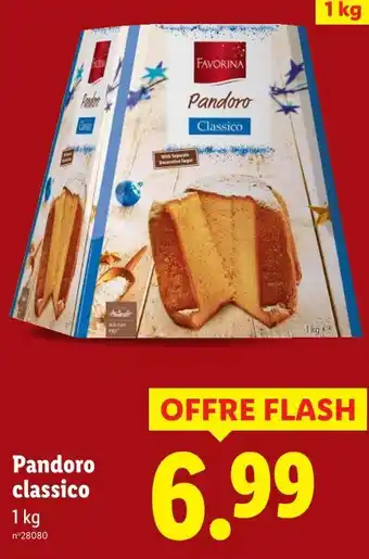 Lidl Favorina Pandoro classico offre