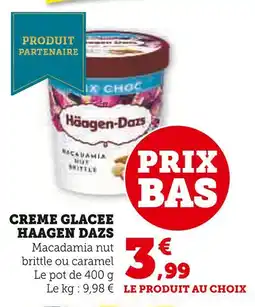 U Express Haagen Dazs Creme Glacee offre