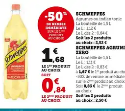 U Express Schweppes offre