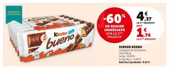 U Express Kinder bueno offre