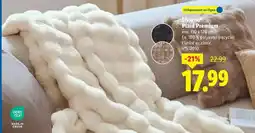 Lidl Livarno - plaid premium offre