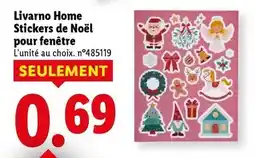 Lidl Livarno home - stickers de noël pour fenêtre offre