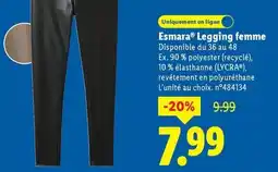 Lidl Esmara - legging femme offre