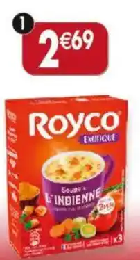 Maximo Soupe à l'indienne légumes curry et croûtons offre