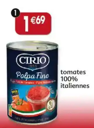 Maximo 1 2 pulpe fine de tomates offre