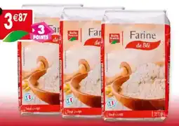 Maximo Lot de 3 paquets de farine de blé t45 offre