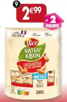 Maximo Cacahuètes grillées sans huile non salées offre