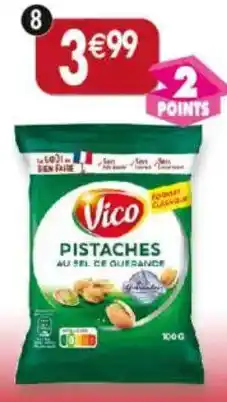 Maximo Pistaches au sel de guérande grillées à sec offre