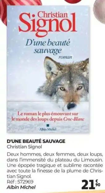 Auchan D'une beauté sauvage offre