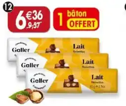 Maximo Lot de 2 bâtons de chocolat belge lait noisettes entieres offre