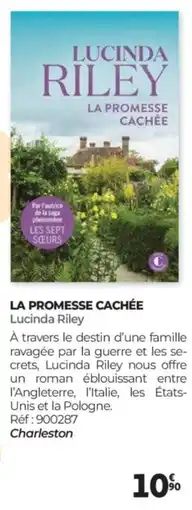 Auchan LUCINDA RILEY La promesse cachée offre