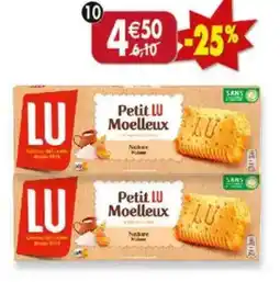 Maximo Lot de 2 paquets de petit lu moelleux offre
