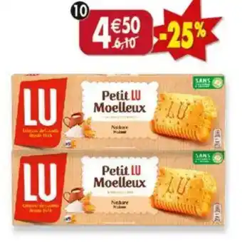 Maximo Lot de 2 paquets de petit lu moelleux offre