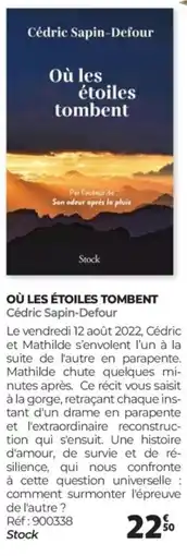 Auchan Où les étoiles tombent offre