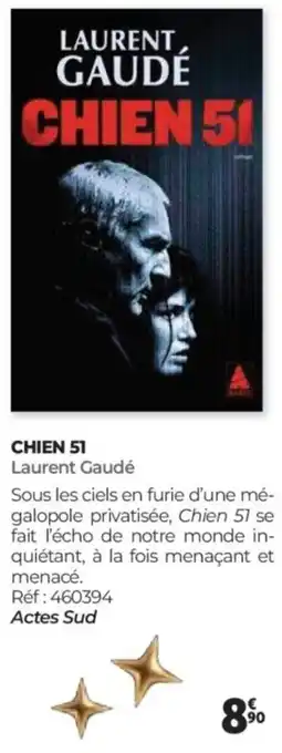 Auchan LAURENT GAUDÉ Chien 51 offre