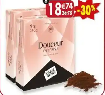 Maximo Lot de 2x2 paquets de café moulu douceur intense offre