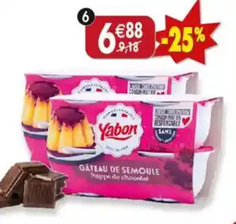 Maximo Lot de 2x4 gâteaux de semoule nappé de chocolat offre