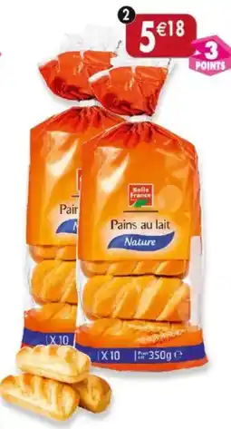 Maximo Lot de 2x 10 pains au lait nature offre