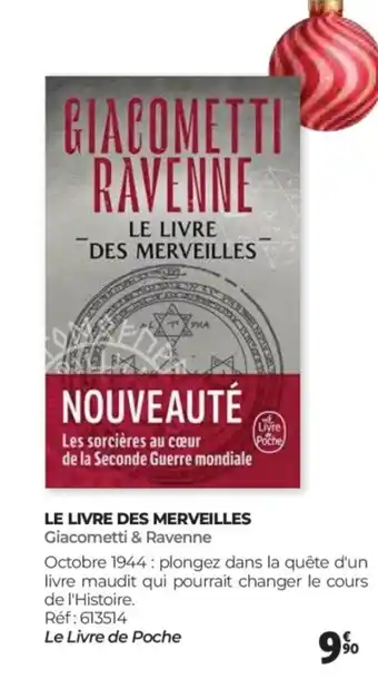 Auchan Le livre des merveilles offre