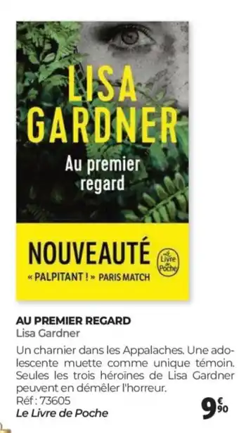 Auchan LISA GARDNER Au premier regard offre