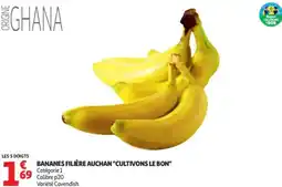 Auchan bananes filière auchan cultivons le bon offre