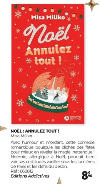 Auchan MISA MILIKO Noël: annulez tout! offre