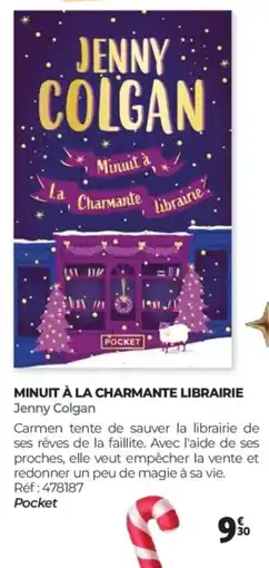 Auchan JENNY COLGAN Minuit à la charmante librairie offre