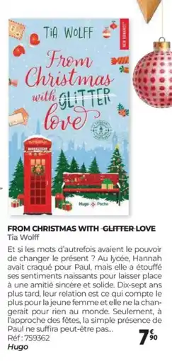 Auchan TIA WOLFF From christmas with glitter love offre