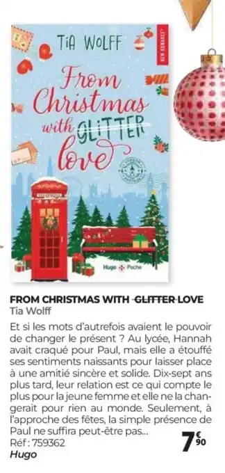 Auchan TIA WOLFF From christmas with glitter love offre