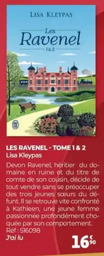 Auchan LISA KLEYPAS Les ravenel - tome 1&2 offre