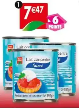 Maximo Lot de 3 boîtes de lait concentré sucré offre