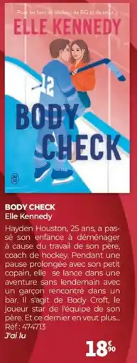 Auchan ELLE KENNEDY Body check offre