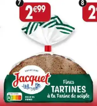 Maximo Fines tartines à la farine de seigle offre
