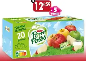 Maximo 20 pom'potes pomme nature offre