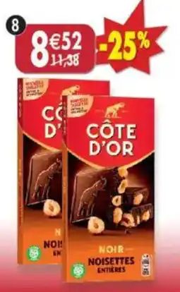 Maximo Lot de 2 blocs noir noisettes entières offre