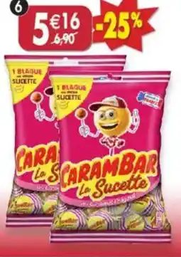 Maximo Lot de 2 paquets de 13 sucettes au caramel original offre