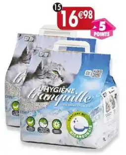 Maximo Lot de 2 litières minérale hygiène offre
