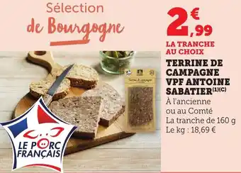 Terrine de campagne vpf antoine sabatier