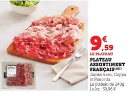 Bi1 Plateau assortiment français offre