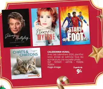 Auchan Calendrier mural offre