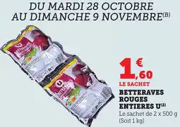 Bi1 Betteraves rouges entieres u offre