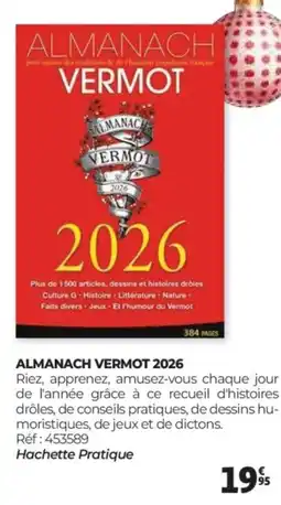Auchan Almanach vermot 2026 offre